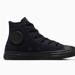 Black Converse Hightop Sneakers